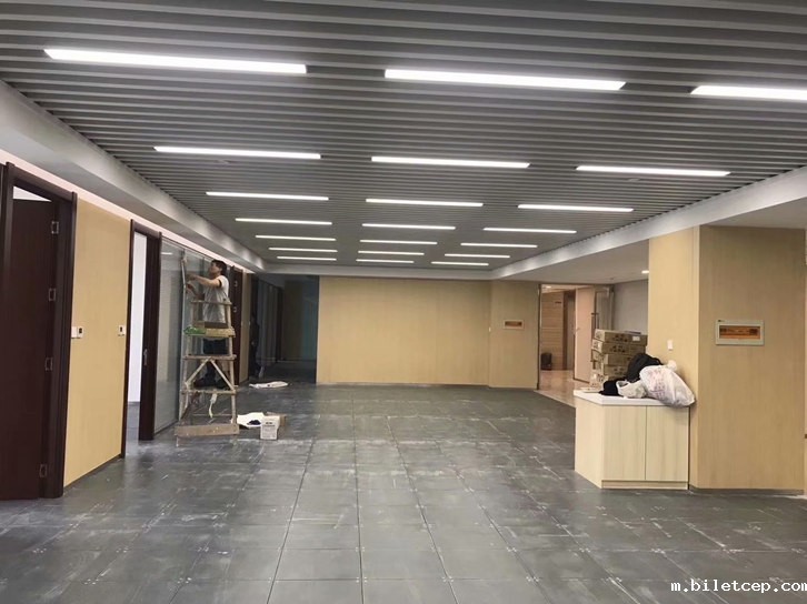 网络地板安装效果图 网络地板安装效果图