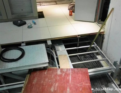 陶瓷面静电地板施工图